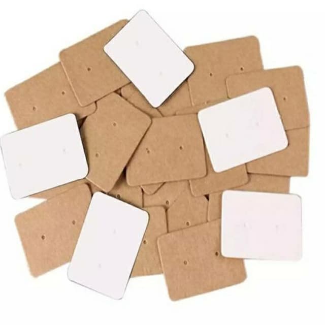 Earring Display Card Pack Of 100 Pieces